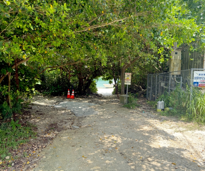 川平湾が見える景色