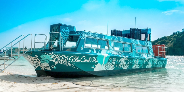 グラスボート「ムイ」の外観